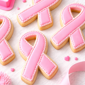 Breast Cancer Awareness Ribbon Cookie Cutter