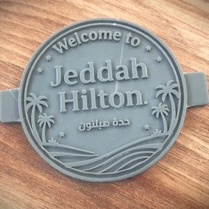 Jeddah Hilton Cookie Embosser